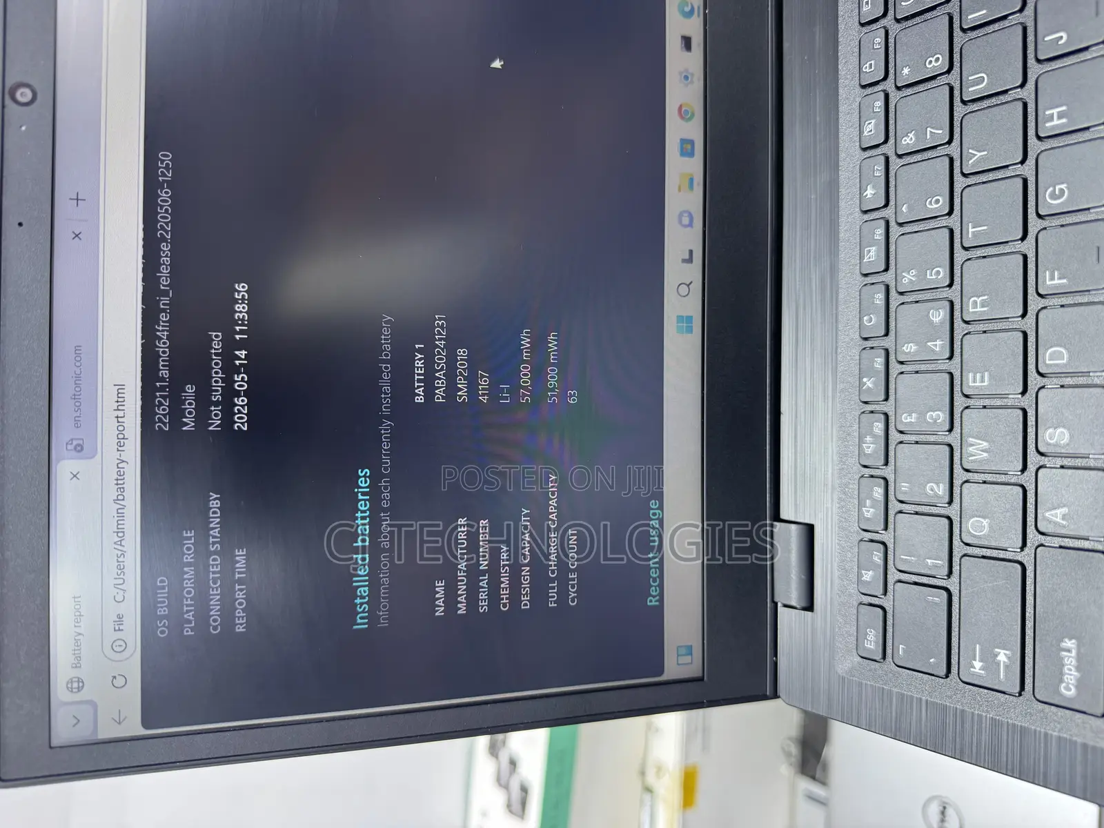 Laptop Lenovo Thinkbook 14 4GB AMD A6 SSD 60GB