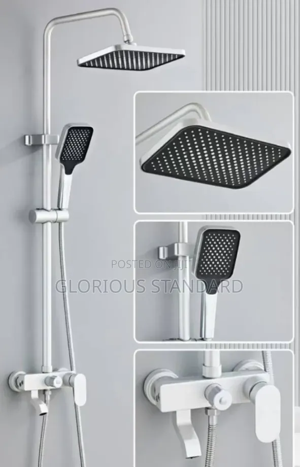 England Standard White Shower