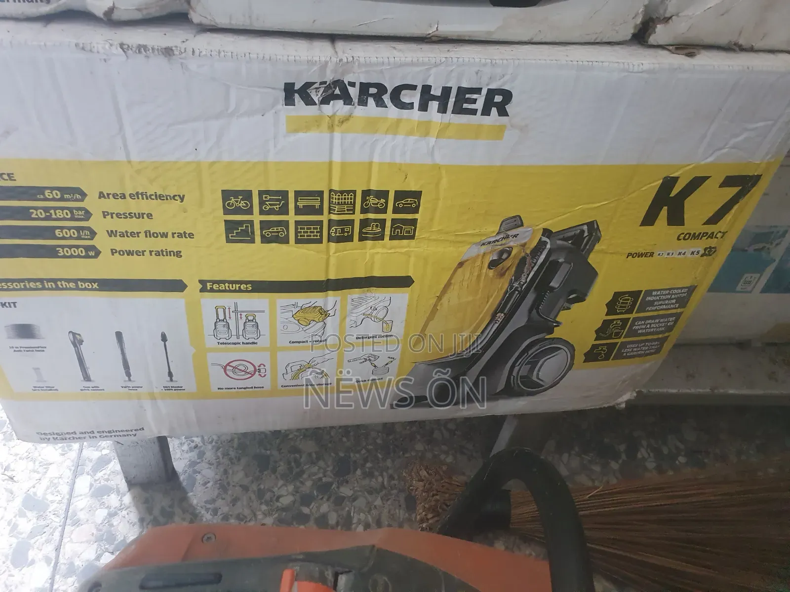 Kärcher Power Control High-Pressure Cleaner.