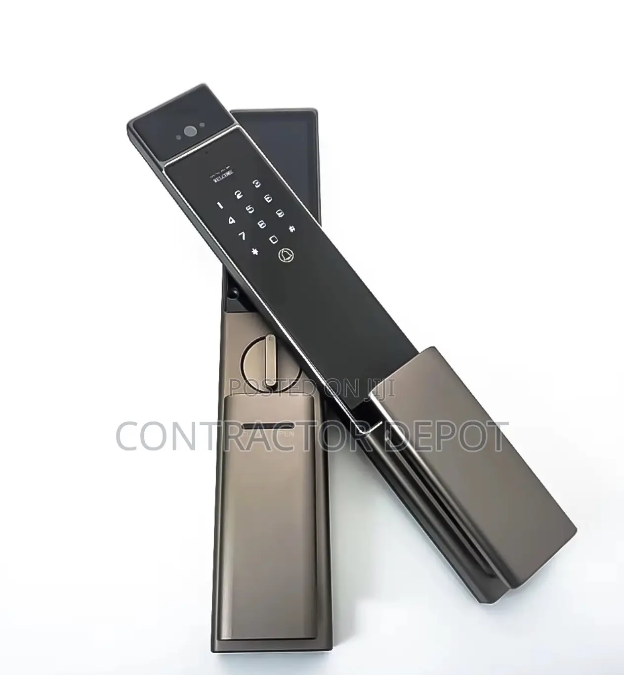 Newly Revealed C90 Smartlock 3d Security Active Intercom Double Camera