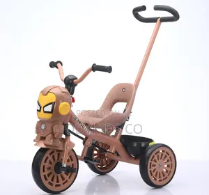 Robot Tricycle With Pushbar for Age 7monthsto 4 Year