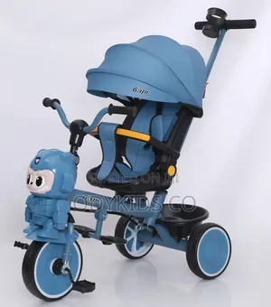 Musical Lights Handlebar 360° Rotatable Seat Tricycle for 7mths-4yr