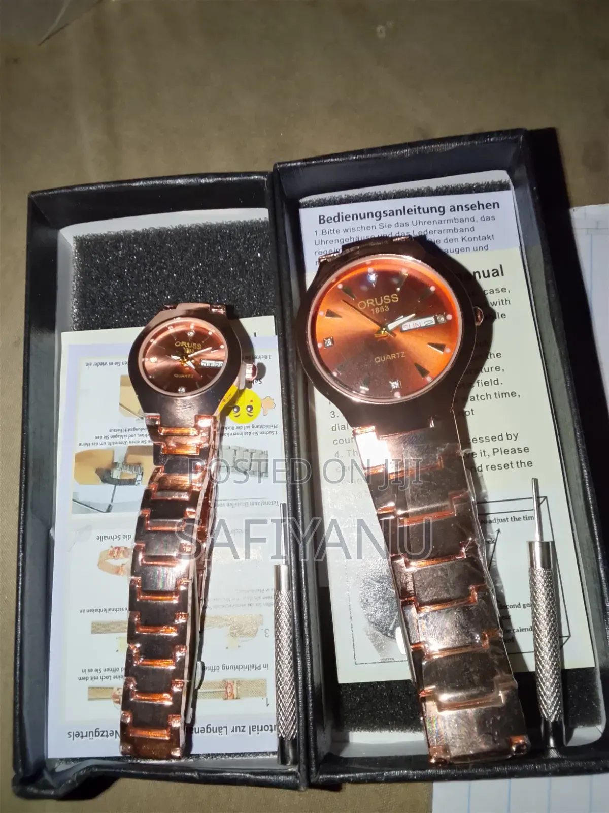 Couple's Watches Foreign Style, High Quality Atmosphere.