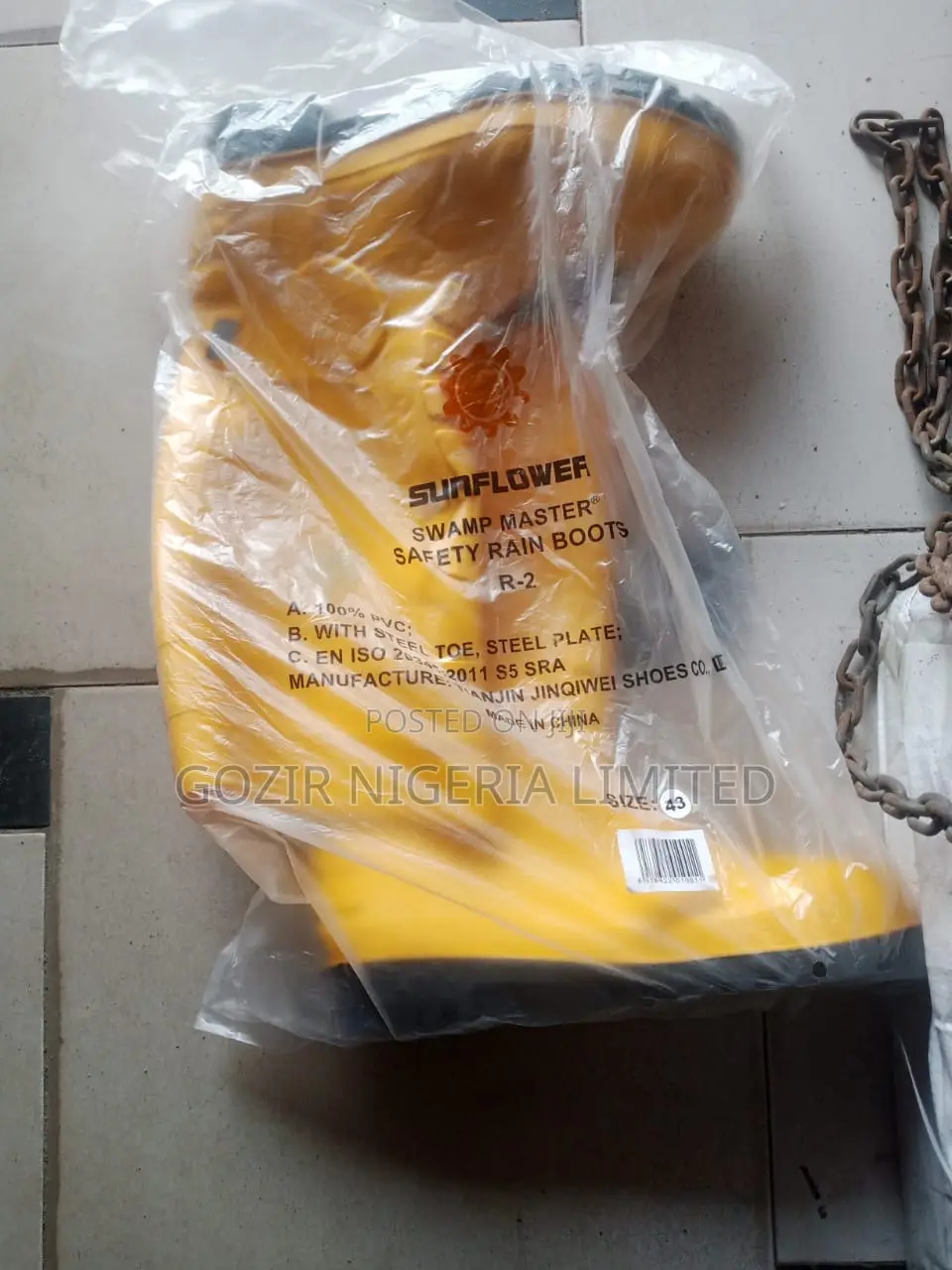 Sunflower Rainboot