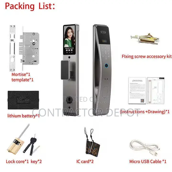 Smartier Automatic Electronic Fingerprint Lock