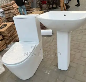 High Quality Toilet Seat With Complete Wash Hand Basin
