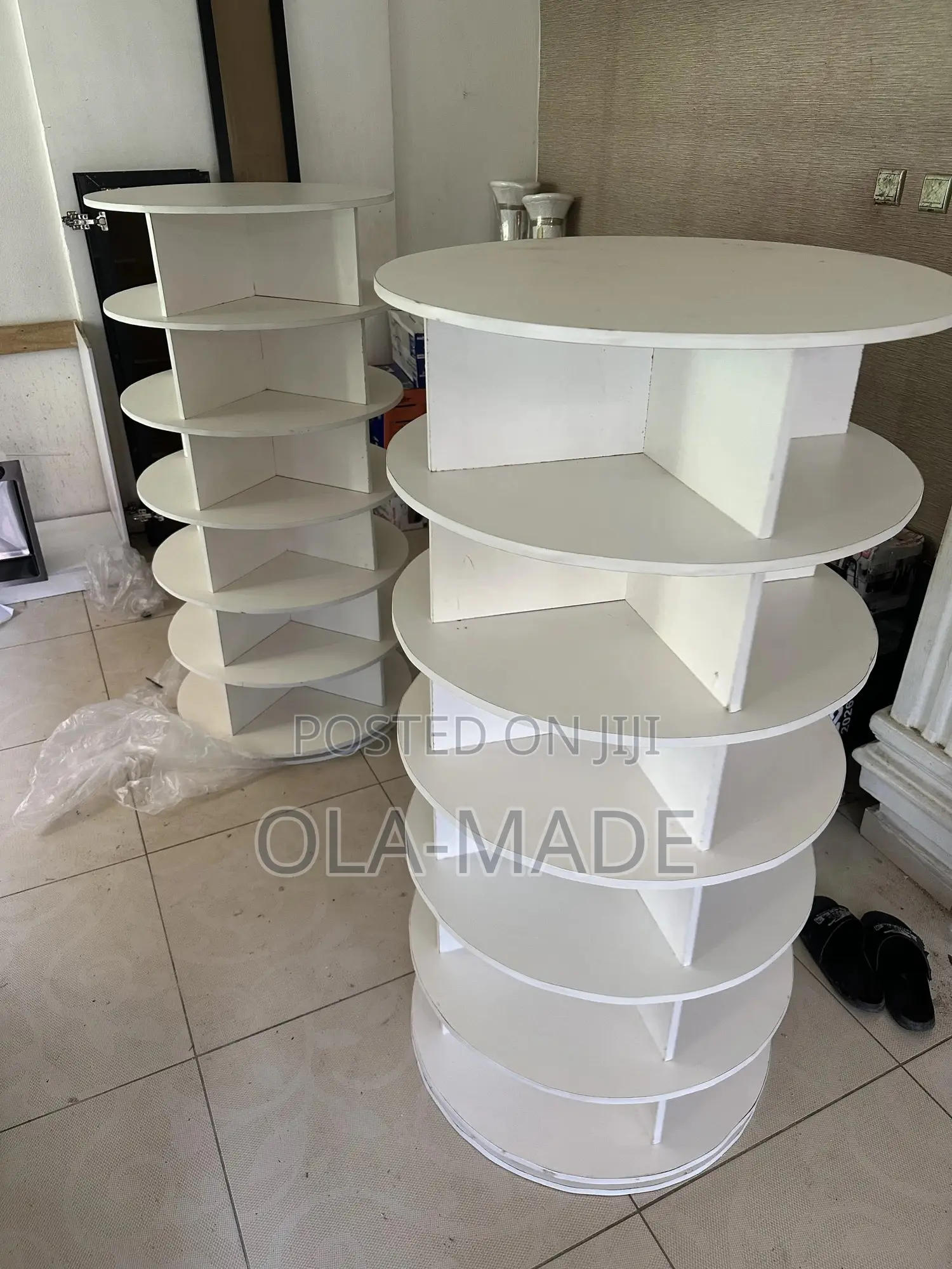 HDF Rotating Shoe/Bag Rack