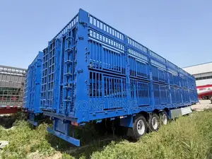 Livestock Transport Semi‐Trailer / Animal Carrier Trailer for Africa