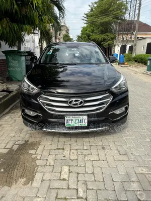 Hyundai Santa Fe SE AWD 2017 Black
