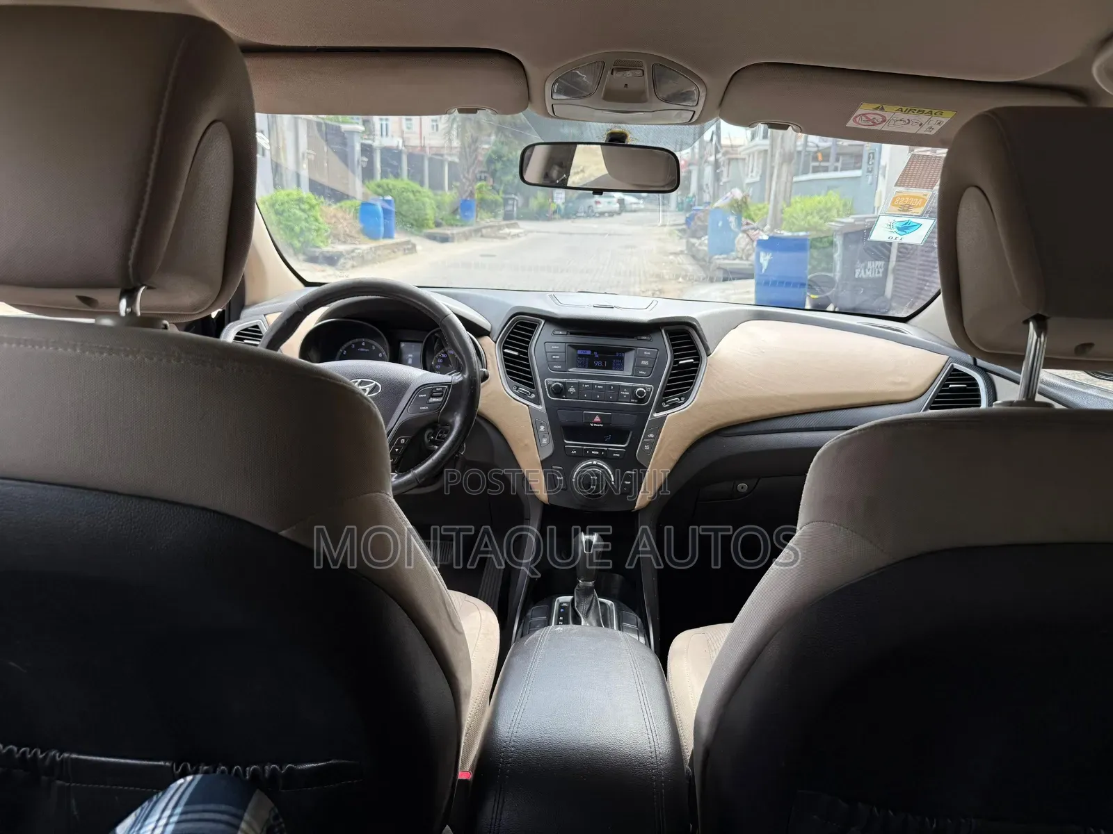 Hyundai Santa Fe Limited FWD 2016 Black