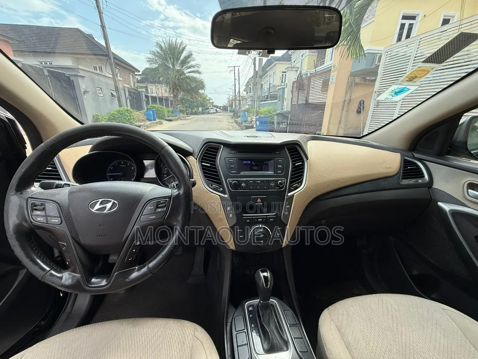Hyundai Santa Fe Limited FWD 2016 Black