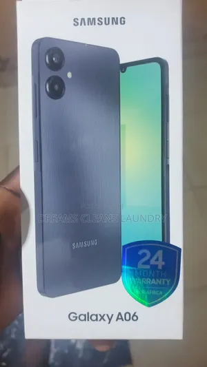 New Samsung Galaxy A06 64 GB Black