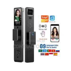 Tuya App Wifi 3d Face Digital Smart Lock Fingerprint Password Code