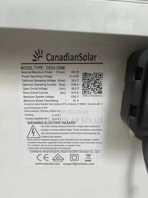 350w Canadian Solar Panel