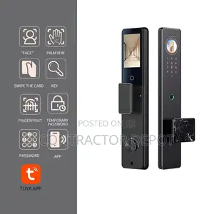 Palm Vein Al Smart Lock Face, Fingerprint Code Unlock Video Call