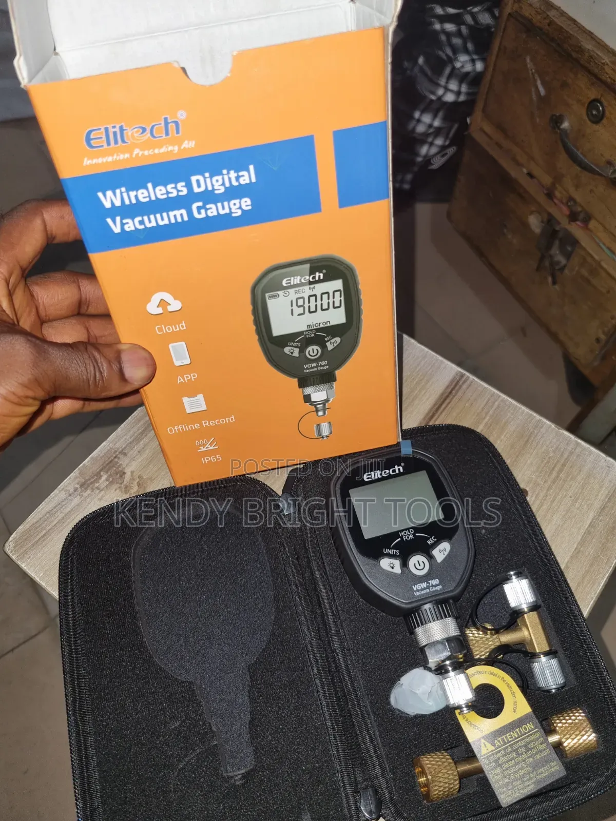 Digital Vacuum Gauge
