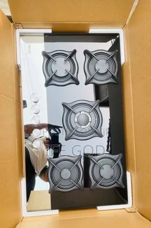 Original Image 90cm Built-in Premium Luxury 5 Burners Gas Cooker Hob.