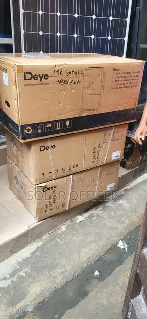 20kva Deye Hybrid Inverter 3phrsae With a 32kwh Lithium Battery