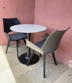 Quality Plastic Restaurant Chairs and Table