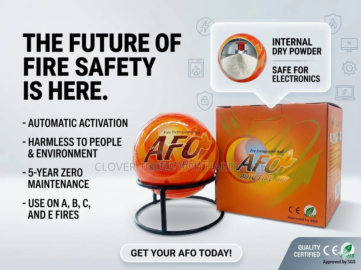 Afo (Auto Fire Off) Automatic Fire Extinguisher Ball