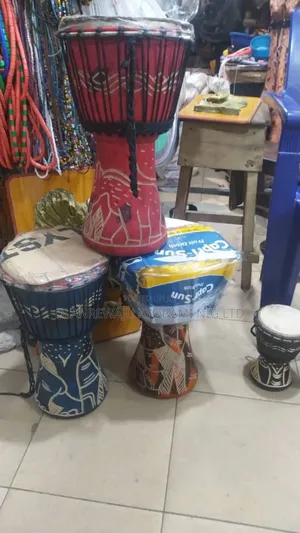 Big African Hand Percussion Djembe Drum