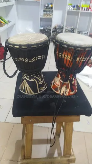 Small African Hand Percussion Djembe Drum