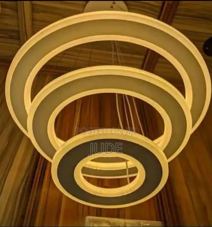 3 Ring Led Chandelier