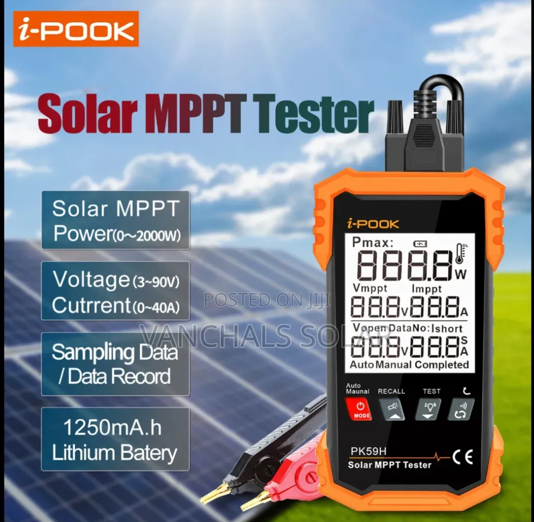 Solar Panel Pv Meter Tester 2000w