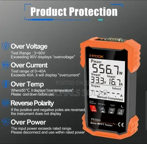 Solar Panel Pv Meter Tester 2000w