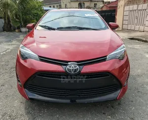 Toyota Corolla 2017 Red