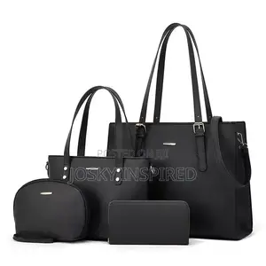 Ladies Office Bag 4 in 1 Genuine Leather Bag