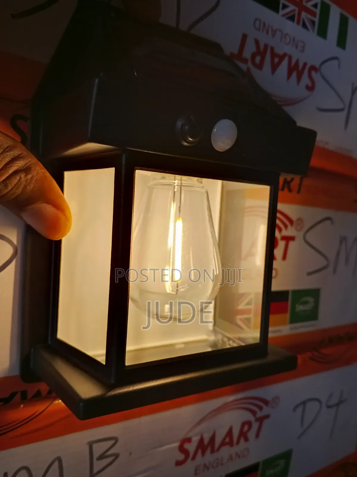 Solar Interaction Wall Light