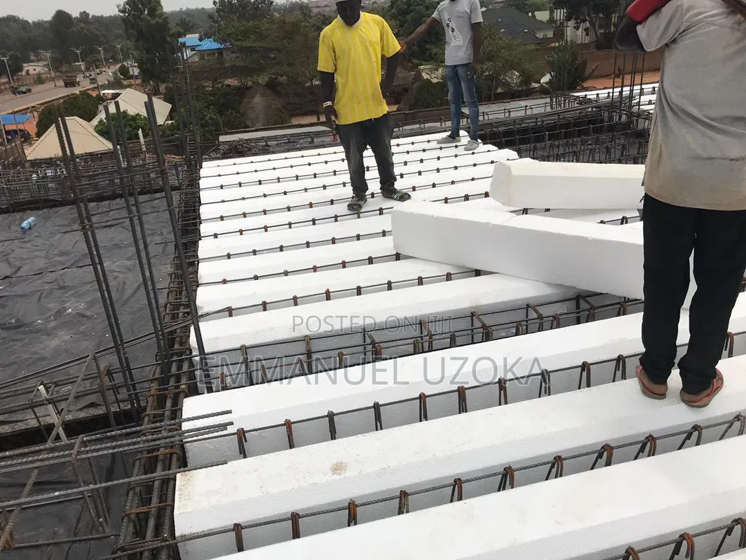 Polystyrene Ceiling, Parapet and Slabs for Decking