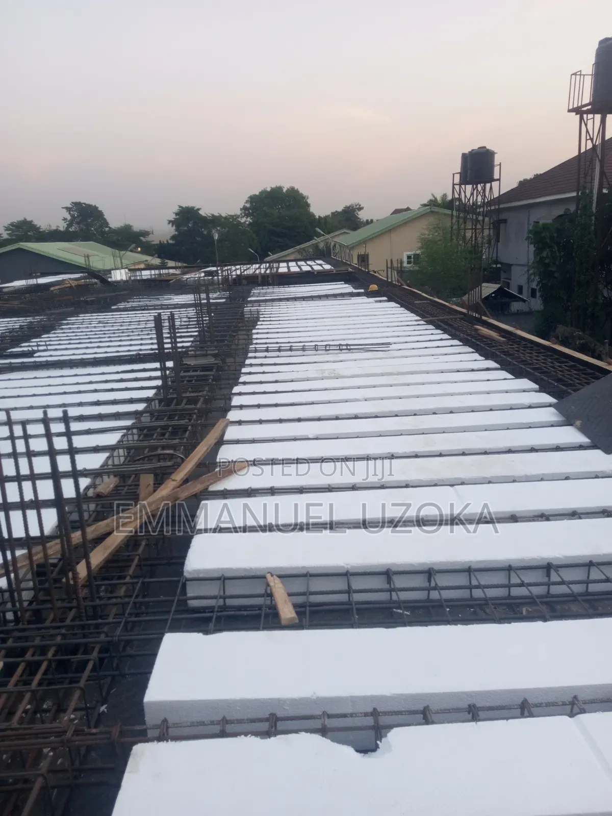 Polystyrene Ceiling, Parapet and Slabs for Decking