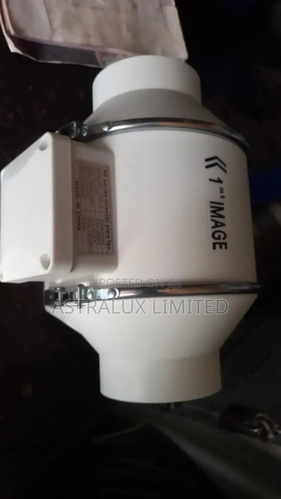 4inch Inline Heat Extractor Fan