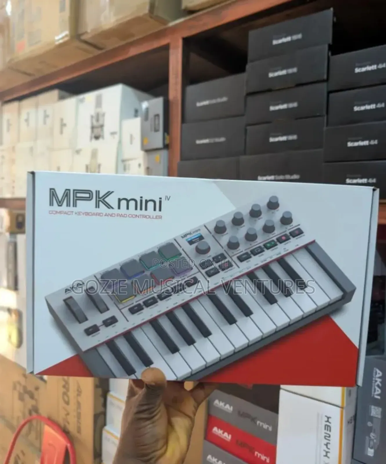 Akai MPK Mini Iv Midi Keyboard 25 Key