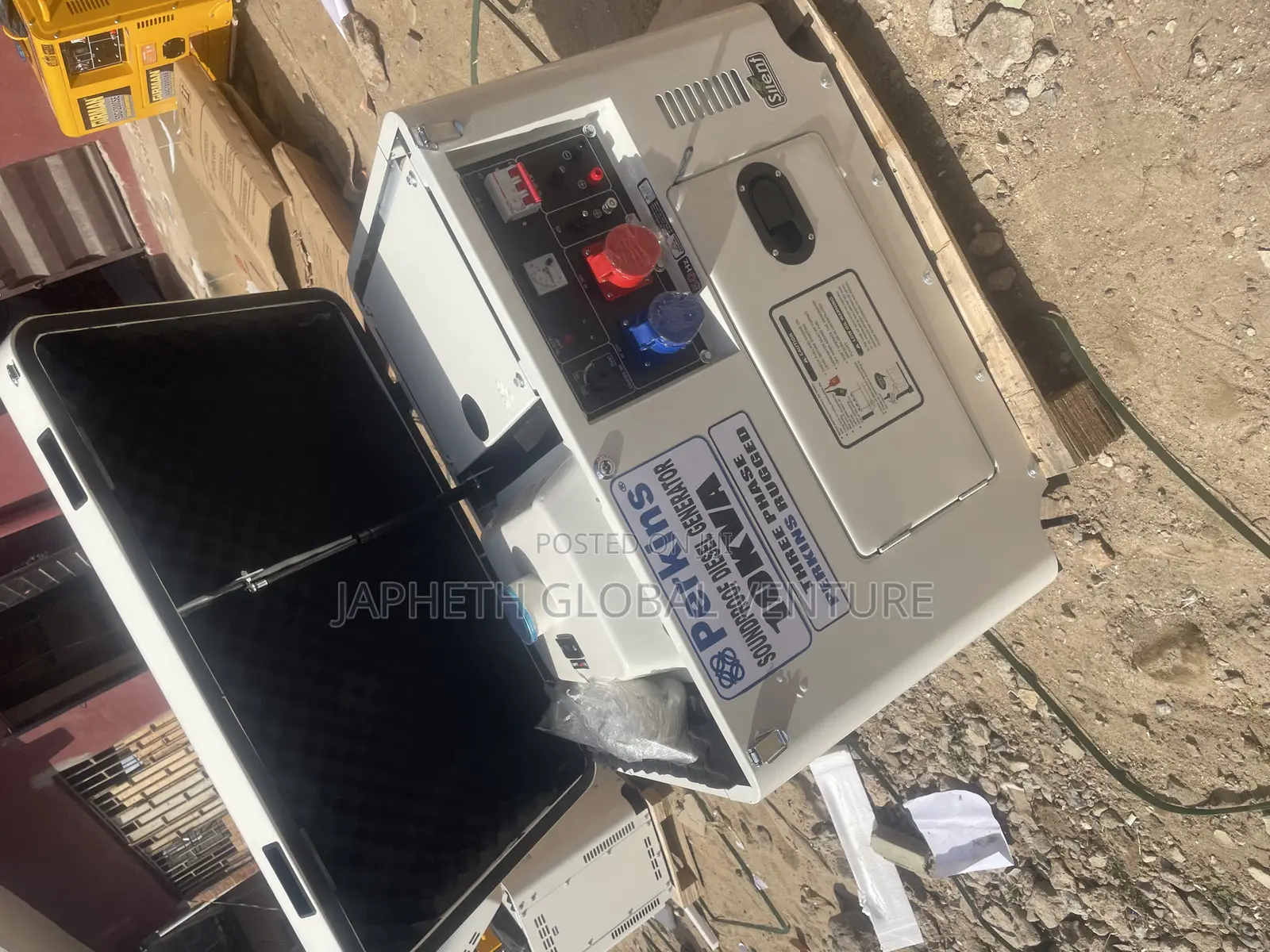 Perkins 10kva Soundproof Generator With Low Noise Operation