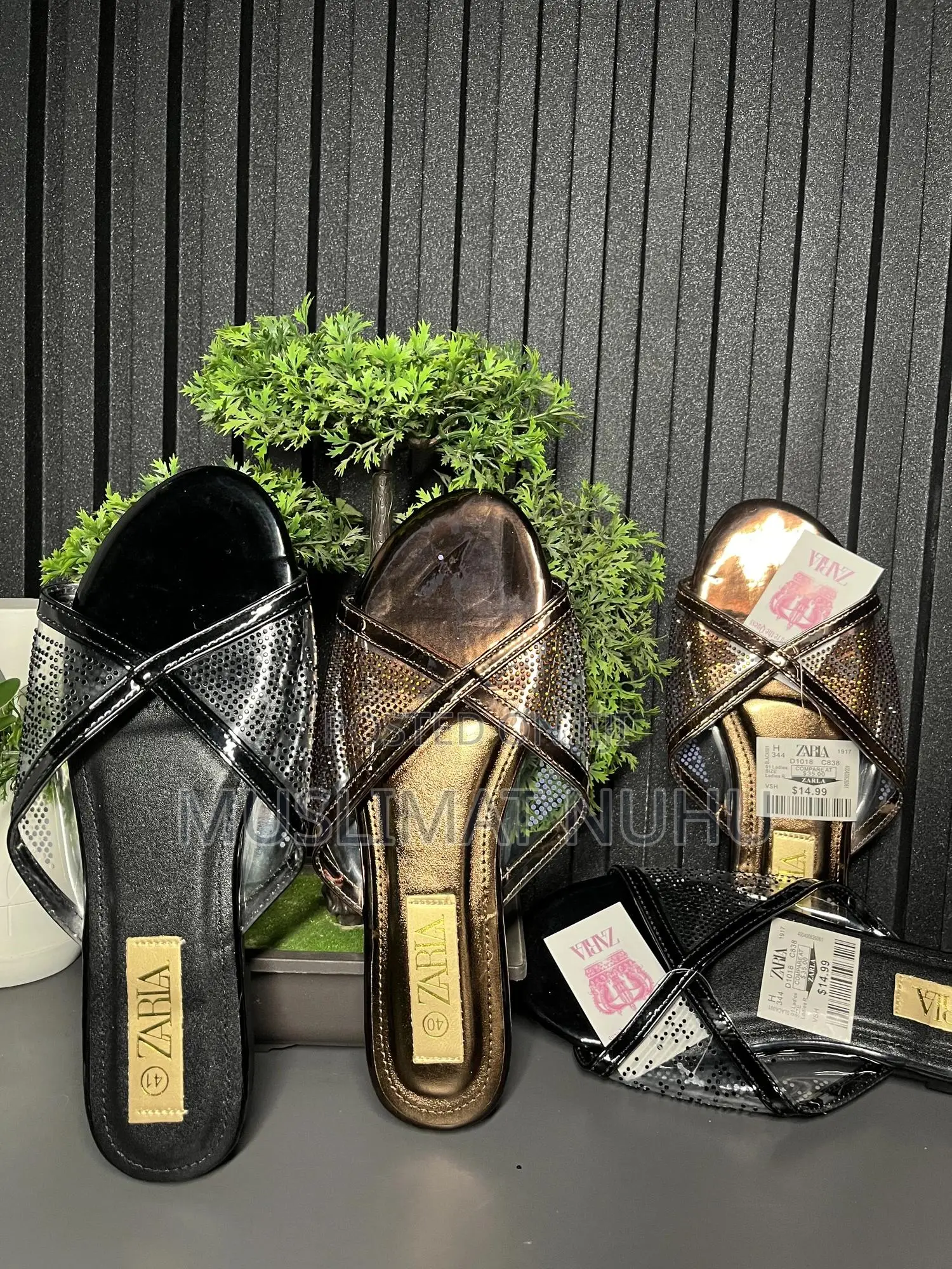 Zara Female Slippers