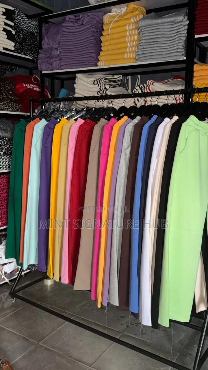 Long Quality Plain Joggers