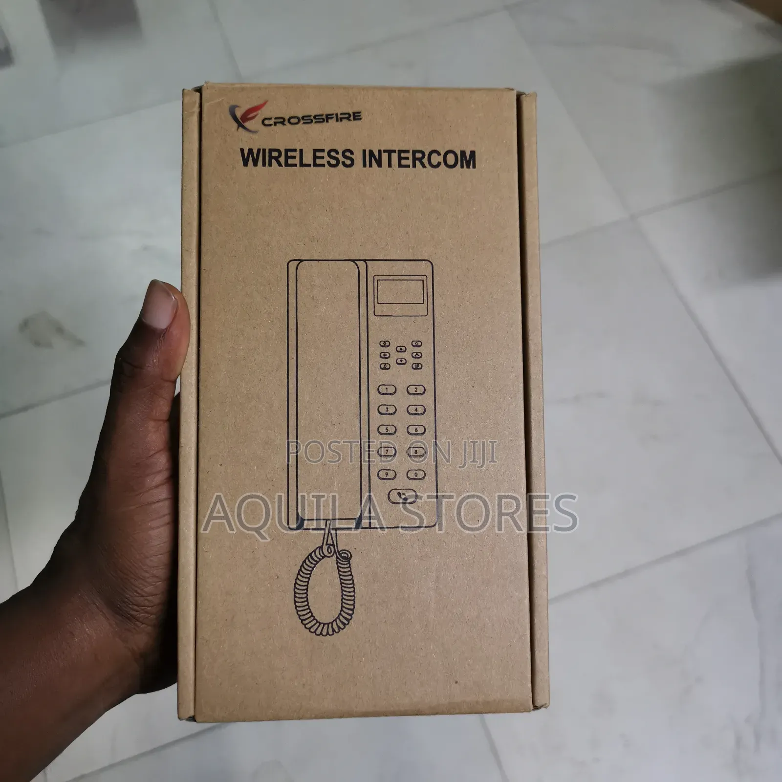 Crossfire Wireless Intercom Telephone With Display