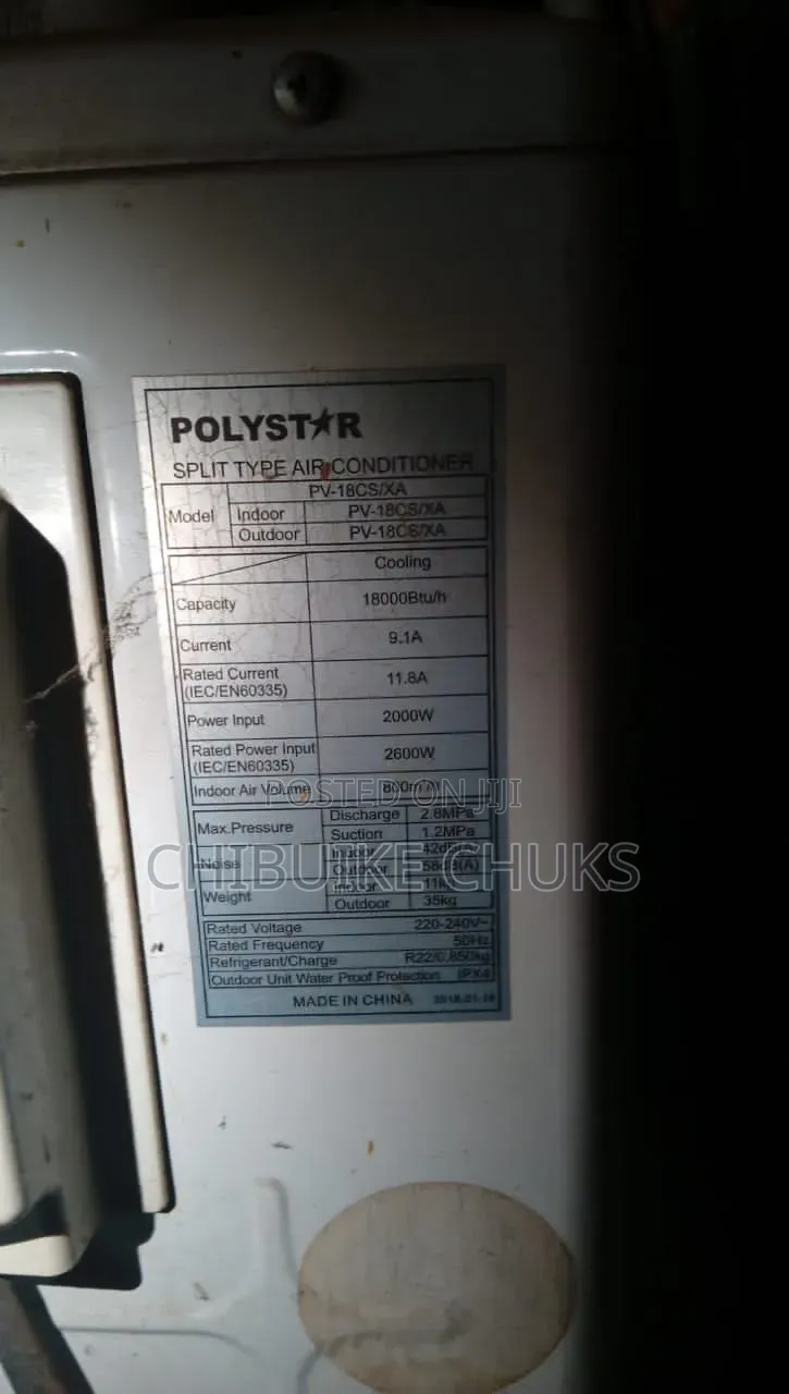 2hp Polystar Air Conditioner