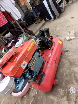 Air Compressor Coupled With Engine