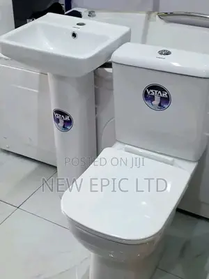 Vstar Toilet Seat With Portable Wash Hand Basin