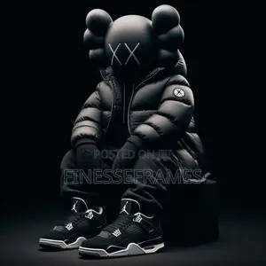 Modern Frameless Kaws Wall Art (16 X 20 ) - All Sizes Available