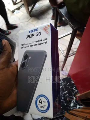 New Tecno Pop 20 64 GB Black