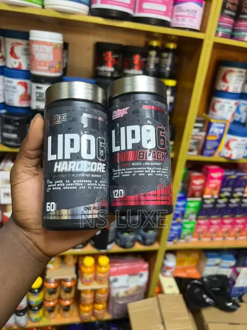 Lipo 6 Hardcore Black