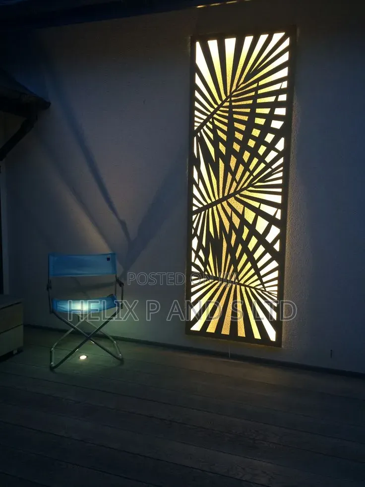 Laser Cut Lamp