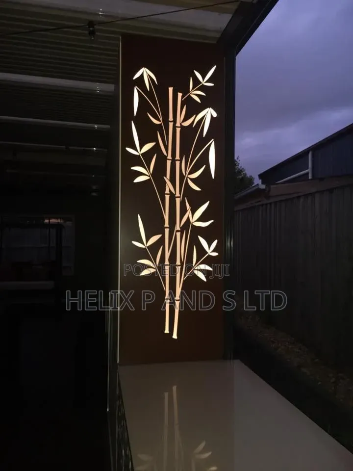 Laser Cut Lamp