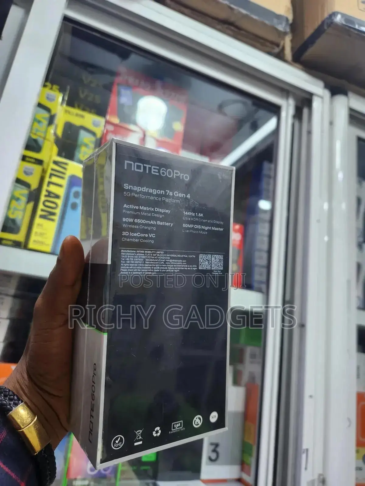 New Infinix Note 60 Pro 256 GB