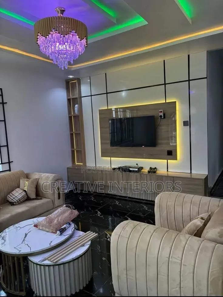 Luxury High Gloss Tv Console